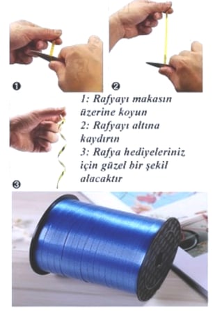 8 MM X 200 METRE SUYA DİRENÇLİ ŞEKİLLENDİRİLEBİLİR RAFYA-ALTIN