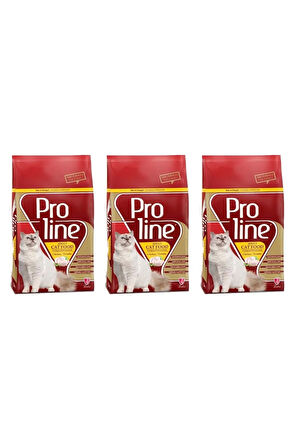 Proline Tavuklu Yetişkin Kedi Maması 1.5 Kg X 3 Adet