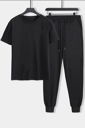 Unisex Aesthetic Baskılı 2'li Eşofman Takımı