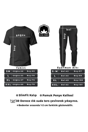 Unisex Butterfly 2'li Eşofman Takımı