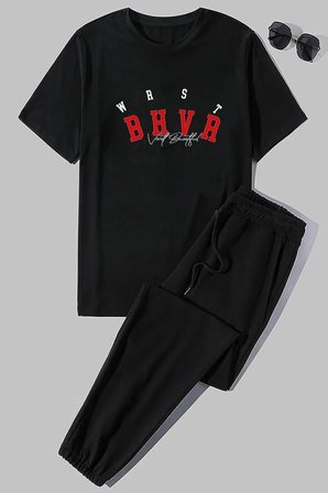 Unisex Bhvr Baskılı 2'li Eşofman Takımı