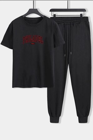 Unisex Philadelphia Baskılı 2'li Eşofman Takımı