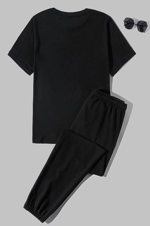 Unisex Shinobi Baskılı 2'li Eşofman Takımı