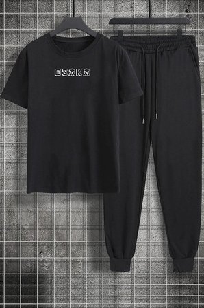 Unisex Osaka Baskılı 2'li Eşofman Takımı