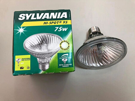 2 ADET SYLVANIA PAR 30 75W E 27 SPOT LAMBA DİMMER UYUMLU