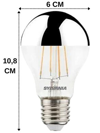 Sylvania 4,5W (35W) Endirekt 2700K (Sarı Işık) E27 Duylu Led Ampul (4 Adet)