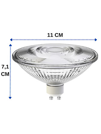 Sylvania 13W (140W) 3000K (Sarı Işık) GU10 Duylu Dim Edilebilir Led Spot Ampul