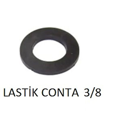 CONTA 3/8" SİYAH LASTİK ( 1 ADET FİYATIDIR )