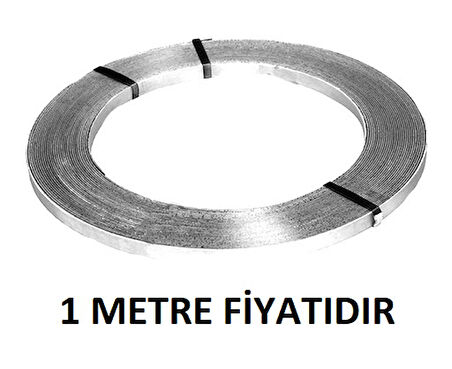 TOPRAKLAMA ŞERİDİ 2,5CM GALVANİZLİ (1 METRE FİYATIDIR )