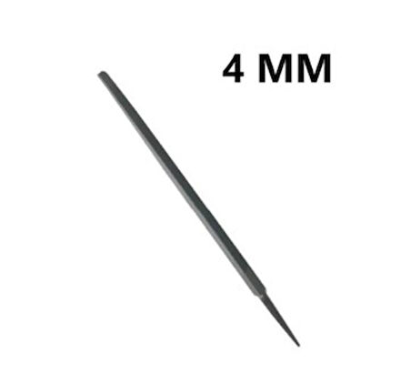 SAW FILE ÜÇGEN EĞE SLİM İNCE 4 mm ( 1 ADET FİYATIDIR )