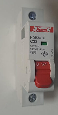 HİMEL 32 AMPER 1XC32 4,5KA OTOMAT SİGORTA