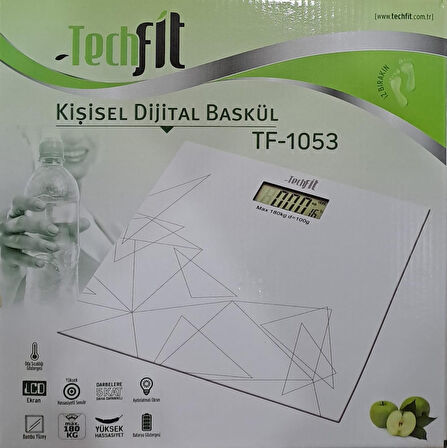 TECHFİT BASKÜL TF-1053 TEMPERLİ CAM