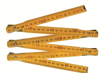 AĞAÇ METRE ( KATLANIR METRE ) 1 METRE