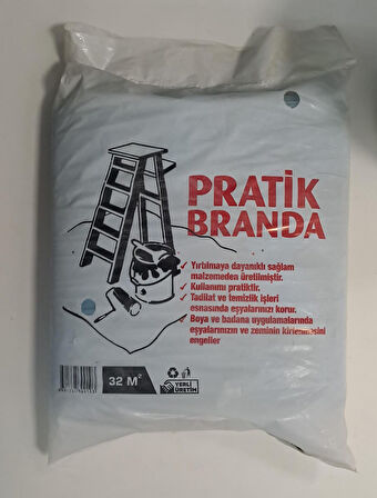PRATİK BRANDA KORUYUCU KALIN ZEMİN ÖRTÜSÜ ( 32 m² )