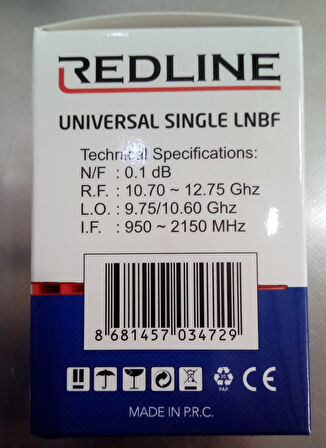 REDLINE UNİVERSAL TEKLİ LNBF WL-1