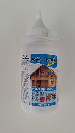 EURO STAR BEYAZ AHŞAP TUTKALI 200 GR.