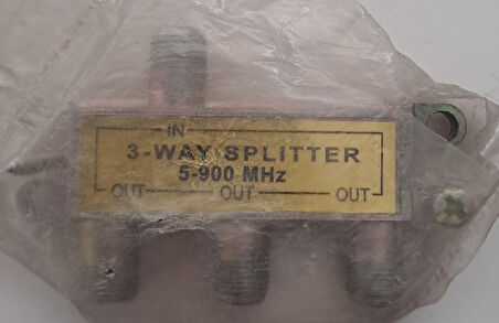 3-WAY SPLITTER 3 lü