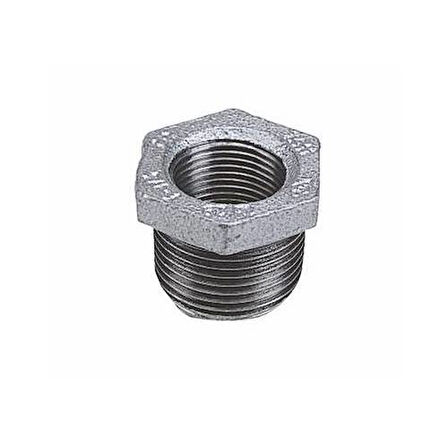 FİTİNGS - NİPEL REDÜKSİYON GALVANİZ 3/4-1/2"