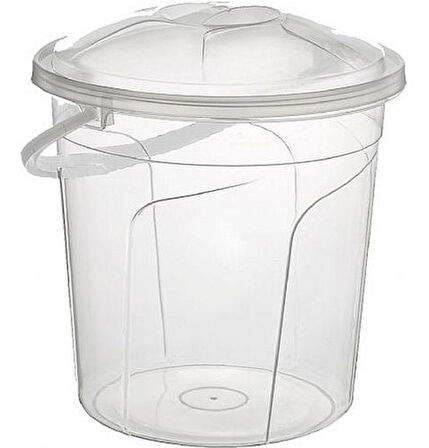 ALACA 5 NO RANDOM KAPAKLI KOVA ŞEFFAF 20 LT.