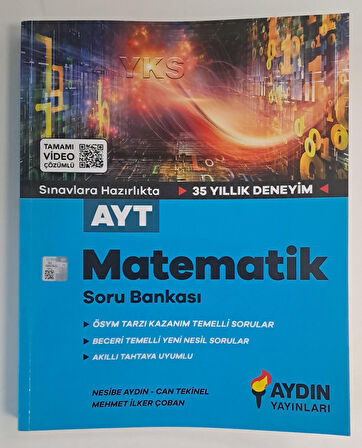 AYDIN YAYINLARI AYT MATEMATİK SORU BANKASI