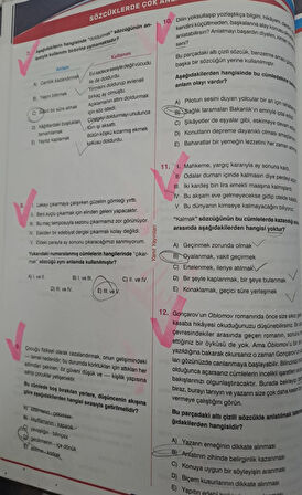 YANIT YAYINLARI TYT-AYT PARAGRAF SORU BANKASI ( 2.EL )