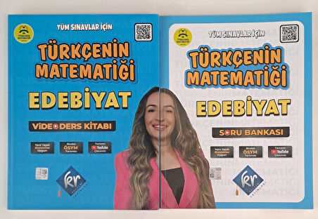 KR AKADEMİ YAYINLARI TÜRKÇENİN MATEMATİĞİ EDEBİYAT VİDEO DERS KİTABI VE SORU BANKASI
