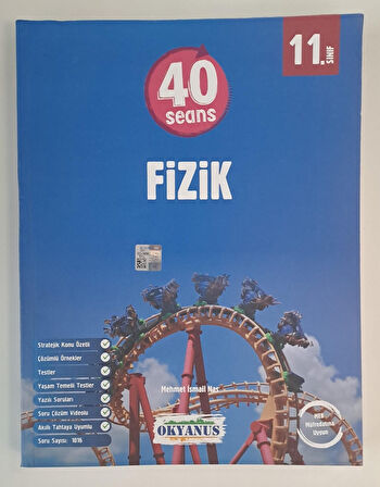 OKYANUS YAYINLARI 11.SINIF FİZİK 40 SEANS ( 1016ADET SORU )