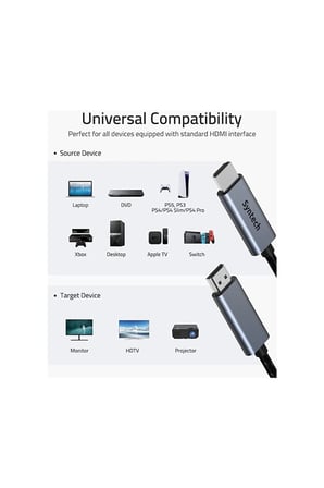 4K HDMI Kablo | Ultra Hd 60Hz Destekli HDMI 2.0 Kablo