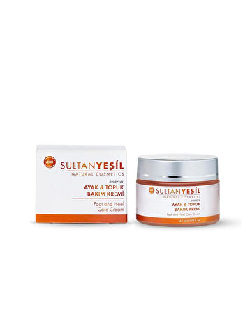 Sultan Yeşil Natural Cosmetics Sultan Yeşil Ayak & Topuk Bakım Kremi