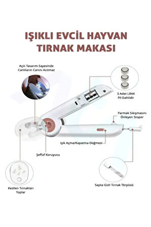 EVCİL HAYVAN TIRNAK MAKASI