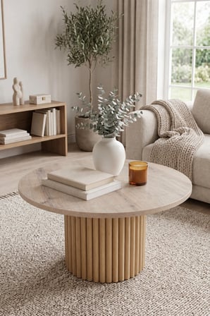 Soyasis Petra Bohem Orta Sehpa 70 cm - Safir Meşe