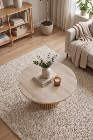 Soyasis Petra Bohem Orta Sehpa 70 cm - Safir Meşe