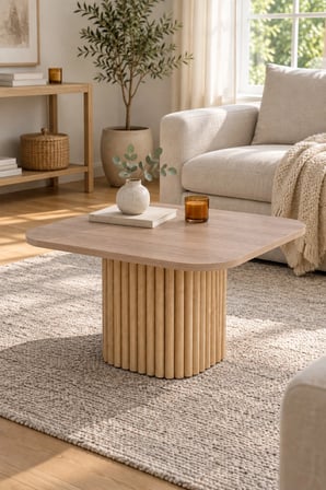 Soyasis Verna Bohem Orta Sehpa 70 cm - Safir Meşe