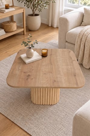 Soyasis Verna Bohem Orta Sehpa 70 cm - Safir Meşe