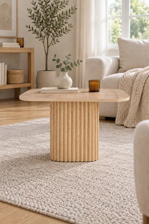 Soyasis Verna Bohem Orta Sehpa 70 cm - Safir Meşe