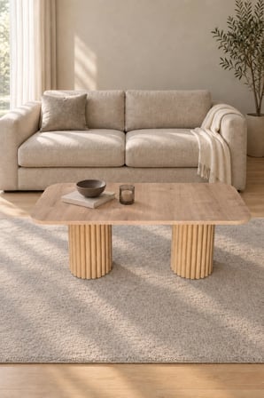 Soyasis Siena Modern Orta Sehpa 109 x 49 x 42 cm - Safir Meşe