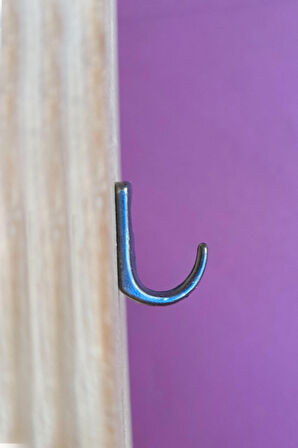 Küçük Askı Antik Dekoratif Tekli Bijuteri Askılık Aksesuarı 100 Adet