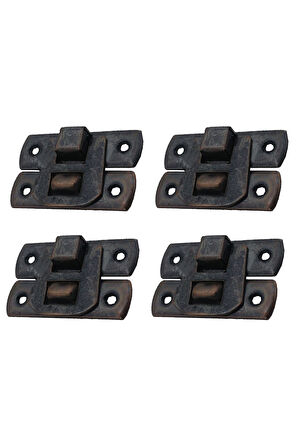 Yaylı Klips Oksit 2 Adet 20x30 mm Kutu Kapak ve Sandık Kilit
