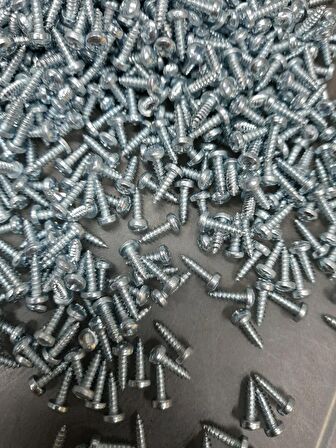 Mercimek baş vida 2,2x6,5 mm yassıbaş 1000 adet nikel