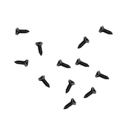 100 Adet 6,5 mm Mini Hobi Vidası Siyah