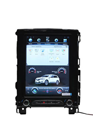 Oto Multimedya Renault Megane 4 S UNI - TY / 2 GB RAM 32 GB HDD / 9.5 Inch Ekr. Carplay And. 12 Doub