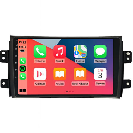 Suzuki SX4 Multimedya 2006-2012 2 GB RAM 32 GB Hafıza 4 Çekirdek Nakamichi