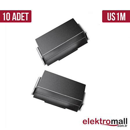 US1M DO214 1A 1000V Diyot - 10 Adet
