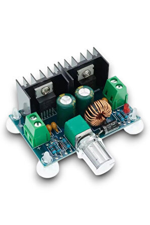 XL4016 200W 8A DC-DC Voltaj Düşürücü - Pot Ayarlı