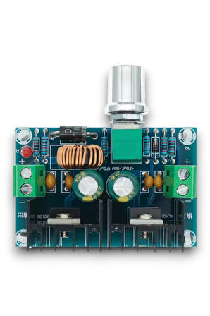 XL4016 200W 8A DC-DC Voltaj Düşürücü - Pot Ayarlı