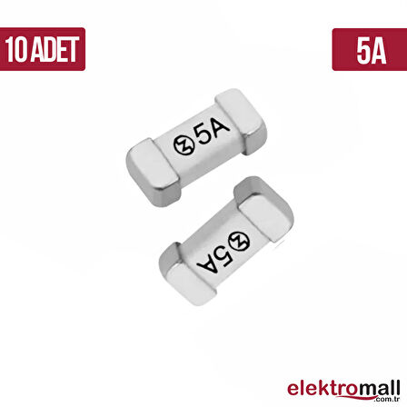 2410 SMD Sigorta 5A 250V - 10 Adet