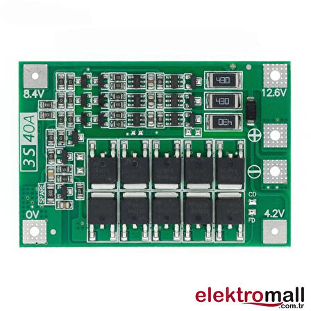 3s 40a Bms Modül Balanslı Balanced - 1 Adet