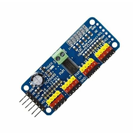 PCA9685 16 Kanal I2C PWM Sürücü Kartı- 1 ADET