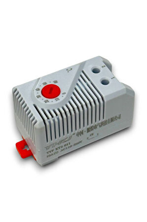 KTO-011 Pano Tipi Isıtma Termostatı Kırmızı
