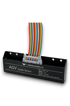 AGV Guide Sensor, D-MNSV7-X16, Manyetik Navigasyon Sensörü, Manyetik Takip ve Hat Sensörü